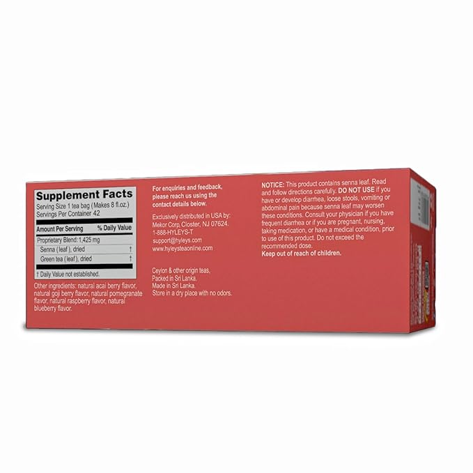 Hyleys Slim Tea 42 Ct Assorted - Image 2