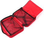 First Aid Bag First Aid Kit Empty Medical Storage Bag Red Trauma Bag - Image 4