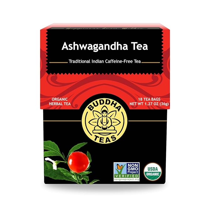 Buddha Teas - Ashwagandha Root Tea - Herbal Tea - Promote Cleansing & Wellness by BuddhaTeas