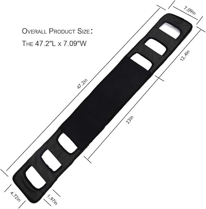 Transfer Board Patient Lift Gait Belt Transfer Sling Transferring Turning - Image 5