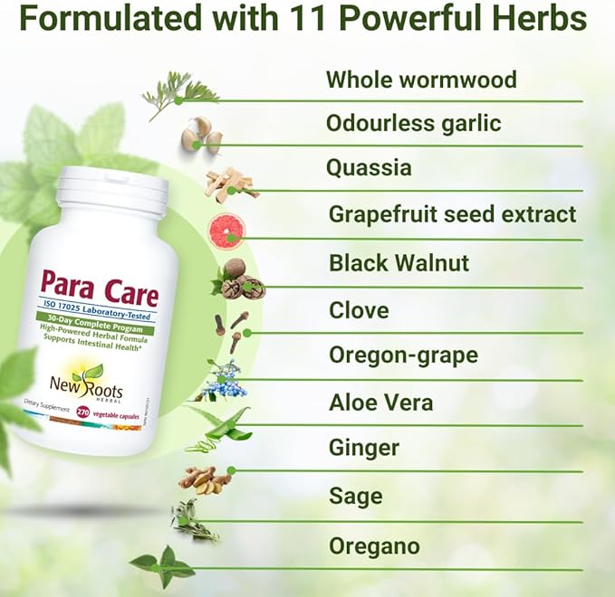 NEW ROOTS HERBAL para Care – 30-Day Herbal Gut Cleanse Program, Plant-Based - Image 5