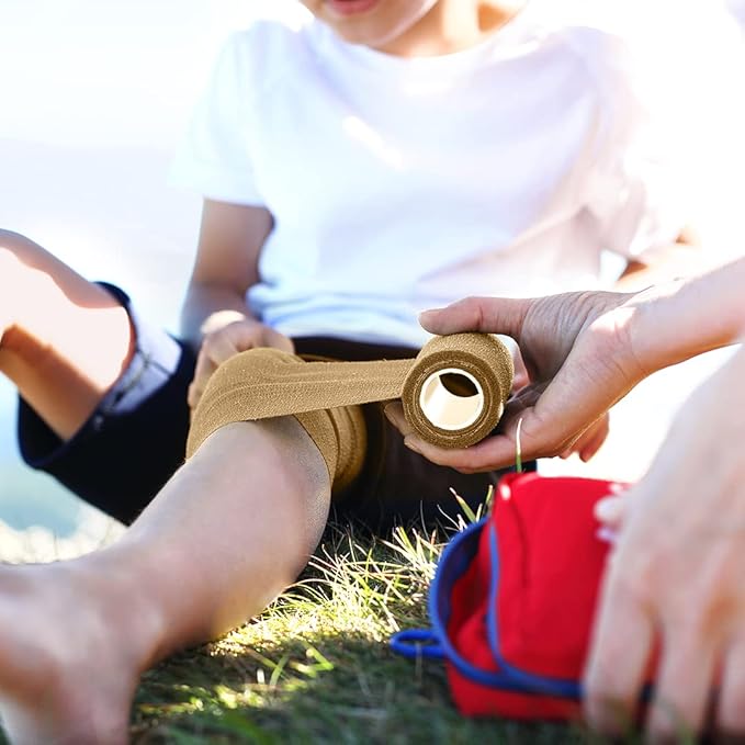 Ever Ready First Aid Self Adherent Cohesive Wrap Bandages, 2” x 5 Yards - Image 7