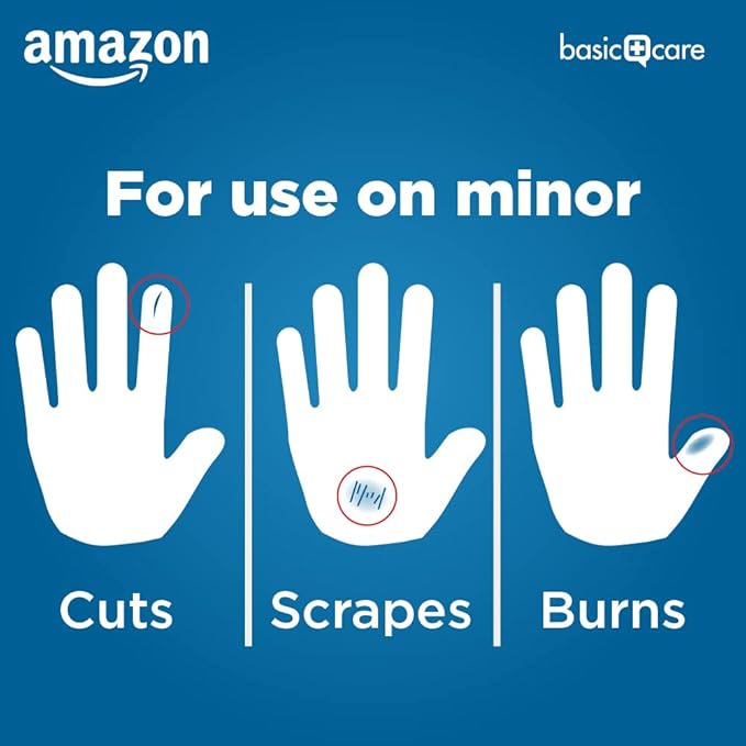 Amazon Basic Care Flexible Fabric Adhesive Bandages, First Aid - Image 4