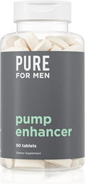 Pure for Men Pump Enhancer | Pre Workout Supplement for Muscle Pump, Stamina by PureForMen