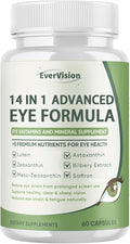 14 in 1 Advanced Eye Formula – Eye Vitamin and Mineral Supplement by Unknown