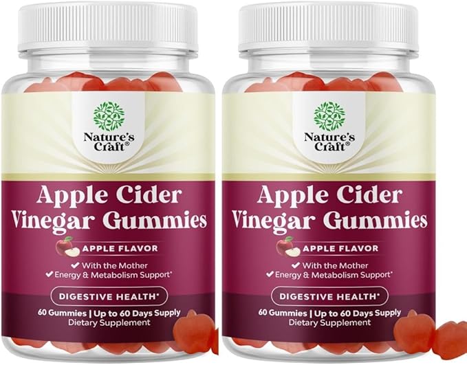 Apple Cider Vinegar Gummies by NaturesCraft