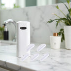 5Pcs White Toothpaste Squeezer, Plastic Toothpaste Tube Squeezer Dispenser - Image 8