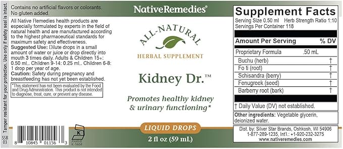 Native Remedies Kidney Dr. - Image 5