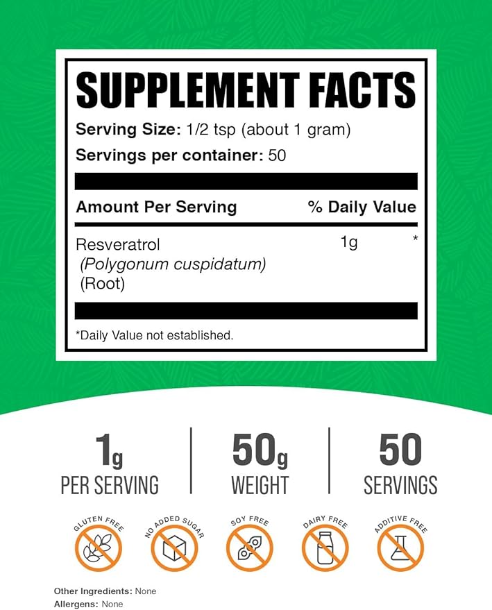 BulkSupplements.com Resveratrol Powder - Image 2