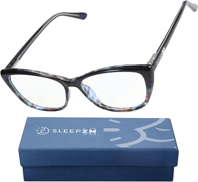 100% Blue Light Blocking Glasses by SleepZM
