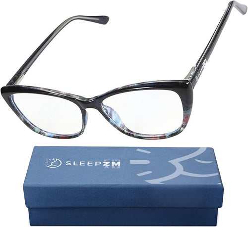 100% Blue Light Blocking Glasses by SleepZM