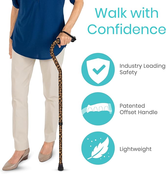 Vive Walking Cane for Women, Elderly - Image 7