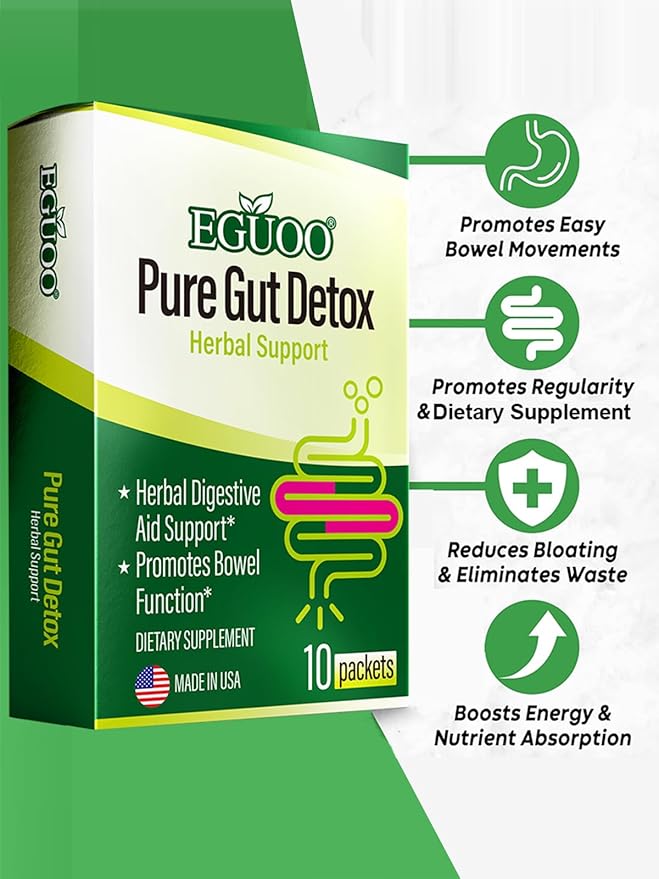 Pure Gut Detox - Colon Cleanse Cleanser Detox Cleanse Gut Cleanse - Image 2