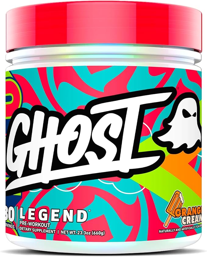 GHOST Legend Pre-Workout Powder, L-Citrulline, & Beta Alanine by GHOST