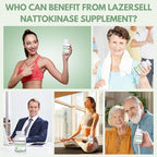 Nattokinase 10000 FU with CoQ10 100mg, Vitamin K2 Free, 90 Capsules - Image 8