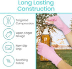 Vive Pink Arthritis Hand Compression Gloves - Image 7