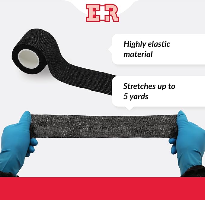 Ever Ready First Aid Self Adherent Cohesive Wrap Bandages, 2” x 5 Yards - Image 3