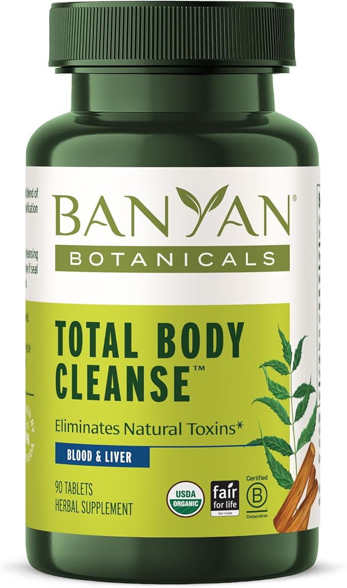 Banyan Botanicals Organic Total Body Cleanse – Systemic Detox & Metabolic Reset by BanyanBotanicals