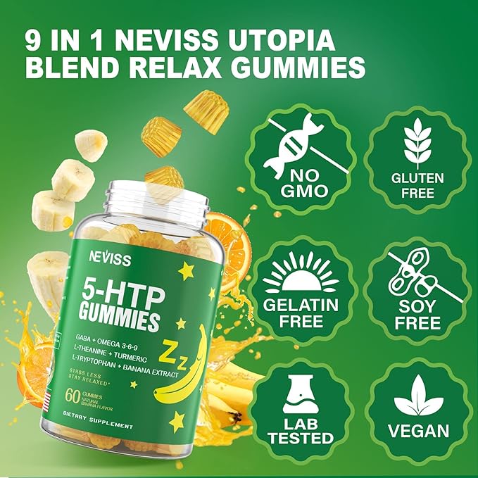 1Pack 5-HTP 400MG Gummies + GABA - Image 6