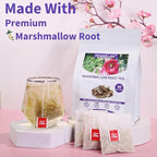 TEARELAE - Marshmallow Root Tea Bags - 2g x 40 Count - Premium Natural Cut & - Image 3