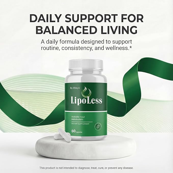 LipoLess Capsules, Official All Natural Lipo Less Supplement Pills - Image 2