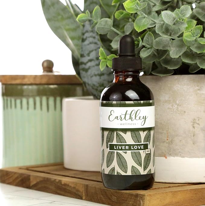 Earthley Wellness Liver Love, Herbal Liver Health and Detox Support, Natural - Image 3