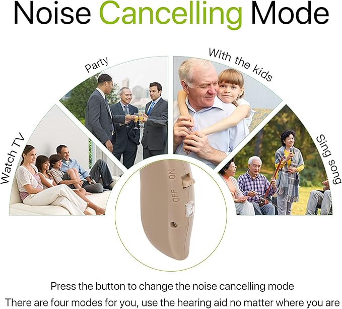 Rechargeable Hearing Aids, Wireless Neckband Amplifier - Image 3