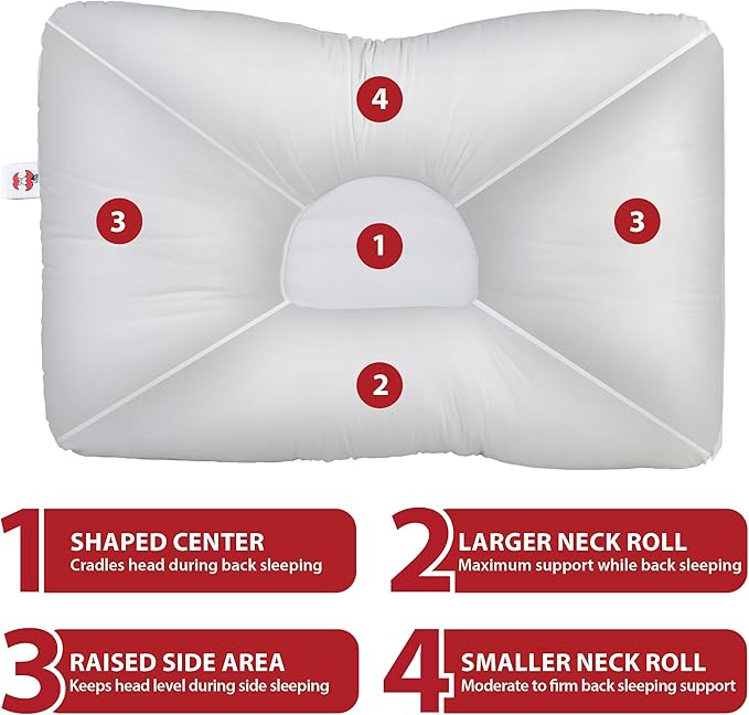 Core Products D-Core Cervical Support Pillow, Midsize - Image 5