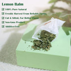 TEARELAE - Lemon Balm Tea Bag - 1.5g X 50 Count - Pure Natural Dried Lemon Balm - Image 3
