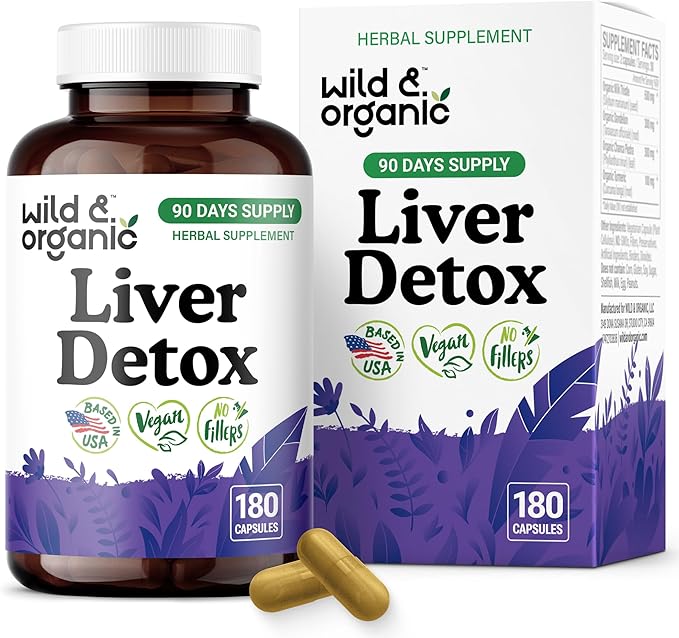 Wild & Organic Liver Detox Capsules by WildOrganic