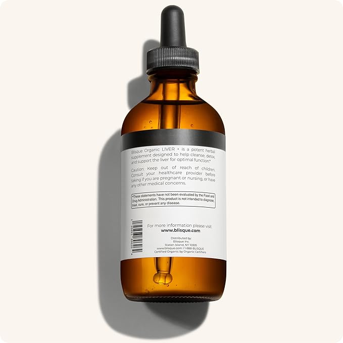 Blisque – Organic Liver Support Complex Supplement to Detox, and Repair The - Image 9