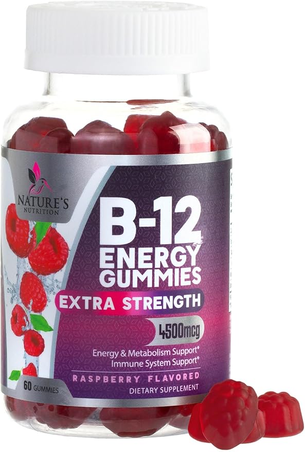B12 Energy Gummies by NaturesNutrition