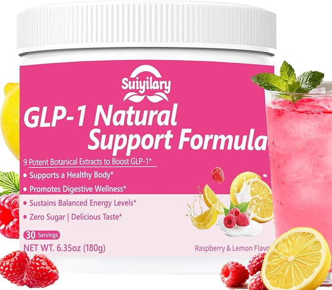 GLP-1 Booster Supplement Powder, Yerba Mate, Natural 9 Plant Extracts, Activate by HOME