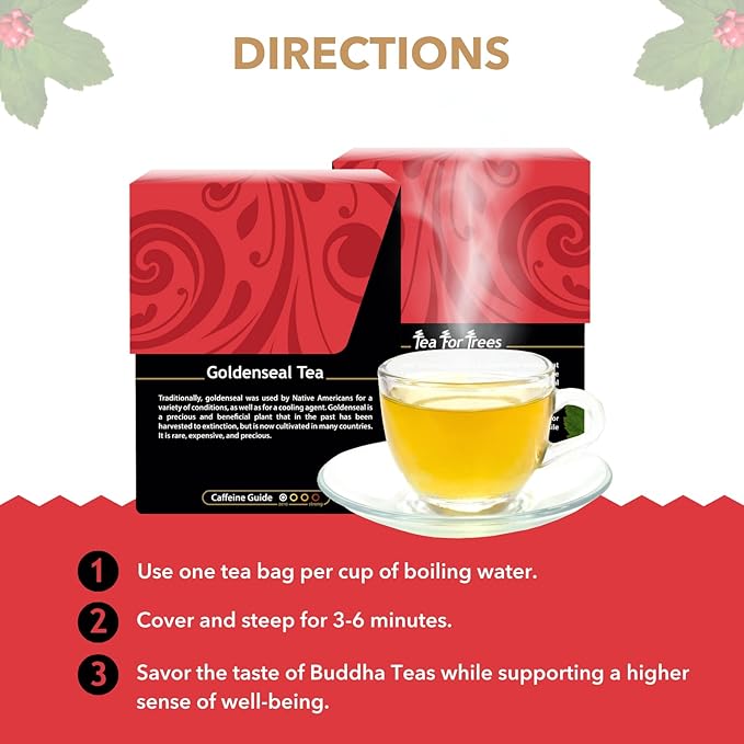 Buddha Teas Organic Goldenseal Tea - Image 4