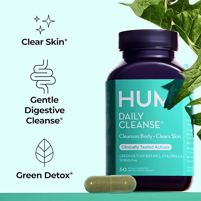 HUM Daily Cleanse Acne Supplements - Image 2