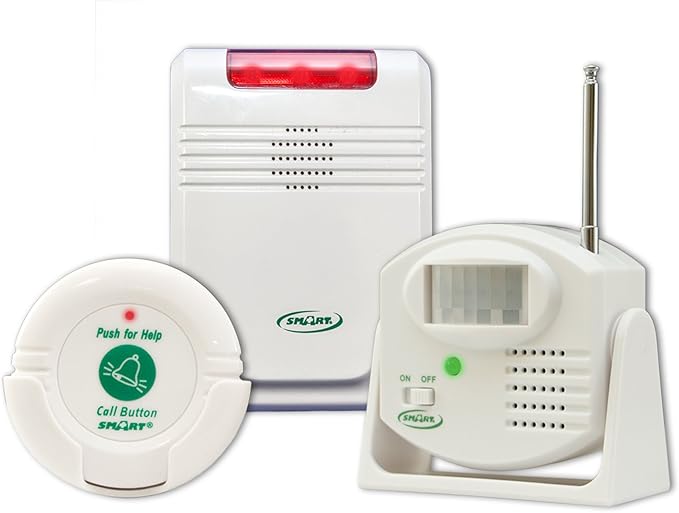 Smart Caregiver® Cordless Motion Sensor and Nurse Call System by SmartCaregiver