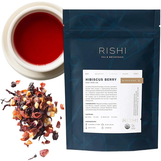 Rishi Tea Hibiscus Berry Herbal Tea by RishiTea
