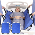 Positioning Bed Pad with Reinforced Handles 2 Pack 43" x 36" Patient Transfer by ZHEEYIHealth