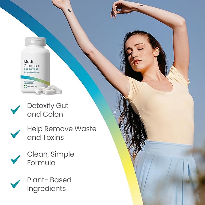 Medi Cleanse Gut Support Supplement – Herbal Fiber Blend – Supports Digestive - Image 4