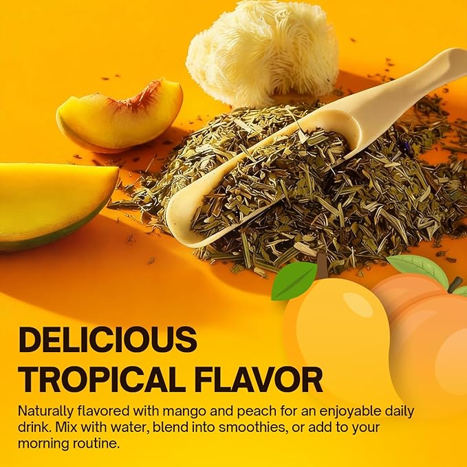 FreshDrinkUS, Premium 6.35oz Yerba Mate Super Blend Powder – Plant-Based - Image 7