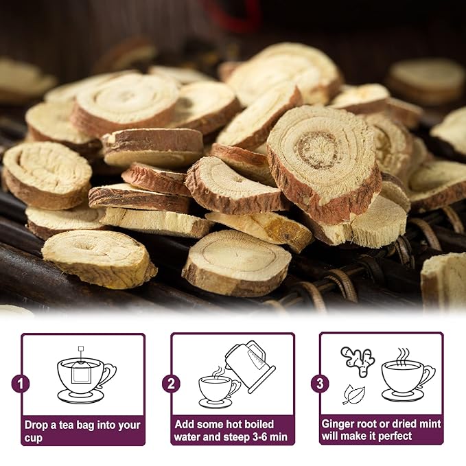 TEARELAE - Licorice Root Tea - 2g x 50 Count - 100% Pure Natural Licorice Root - Image 5