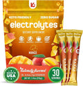 Keppi Electrolytes Powder Packets – Mango Flavor 30 Servings – No Sugar by Keppi