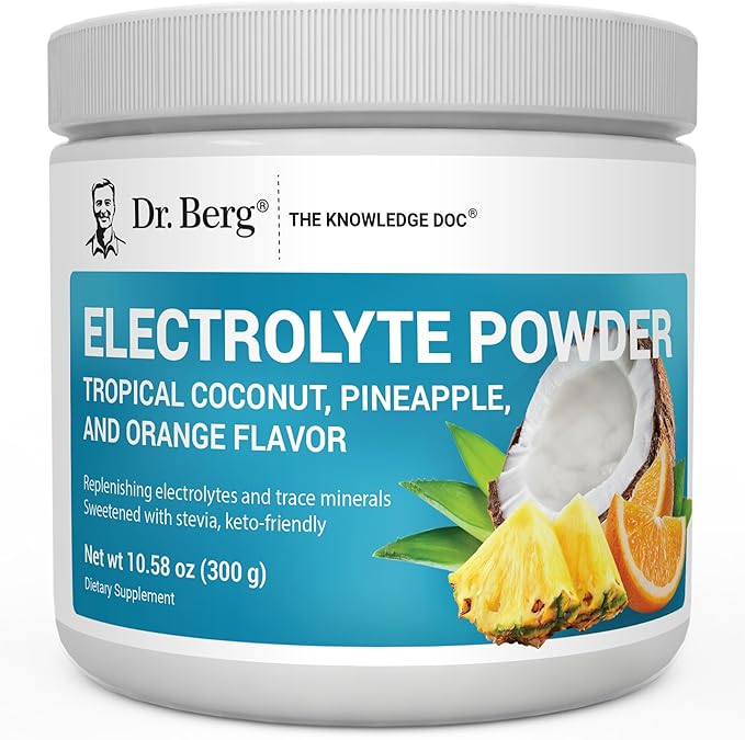 Dr. Berg Zero Sugar Hydration Keto Electrolyte Powder by DrBergNutritionals