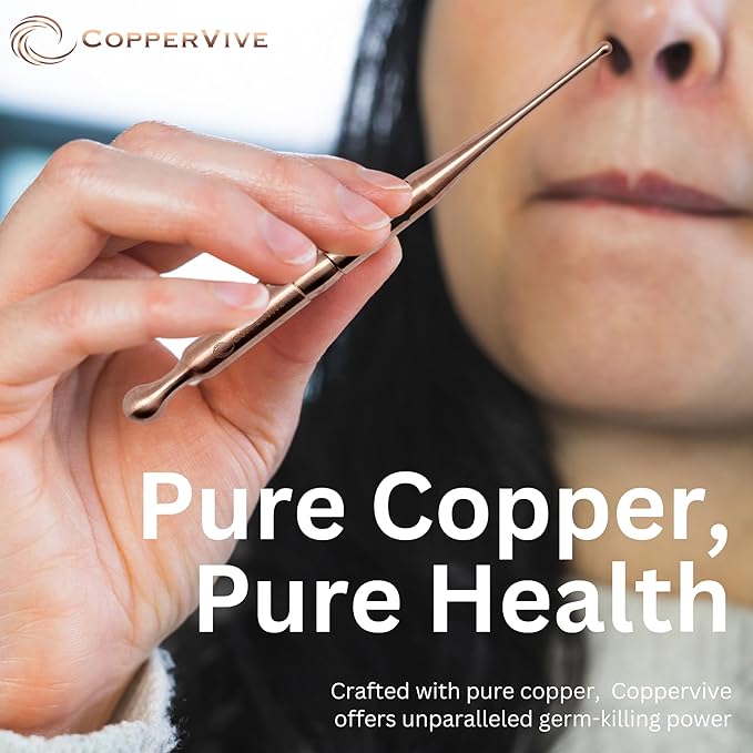 smartYOU Products CopperVive Pure Copper Acupressure & Massage Wand – Dual Tip - Image 3