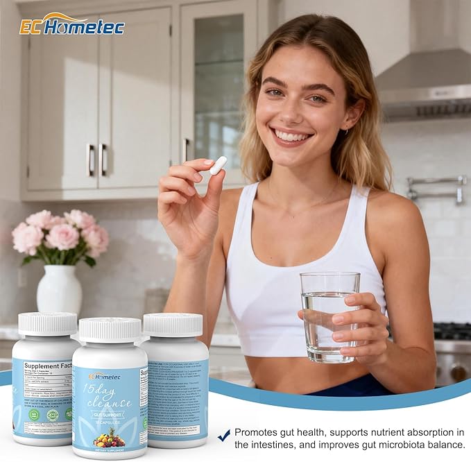 15 Day Cleanse, Gut and Colon Support, Gut Cleanse Detox - Image 6
