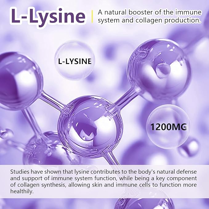 1 Packs 1200 MG L-Lysine Gummies - Image 3