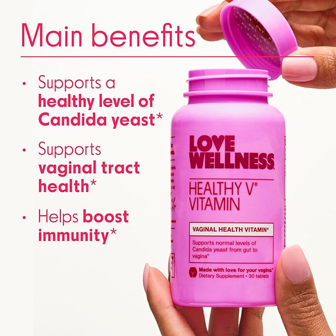 Love Wellness Healthy V Vitamin | Women's Vaginal Health Supplement | pH Balance - Image 3