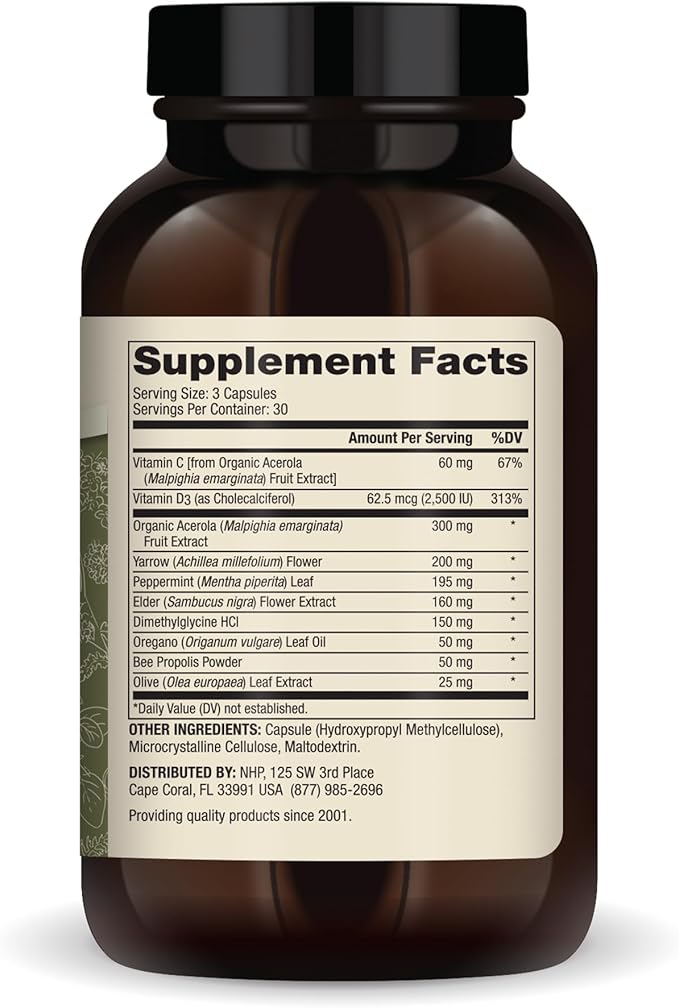 Dr. Mercola Herbal Immune Support, 30 Servings, Dietary Supplement, Supports - Image 2