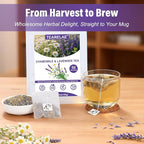 TEARELAE - Chamomile Lavender Tea, 50 Herbal Tea Bags - Non-GMO - Caffeine-Free - Image 5
