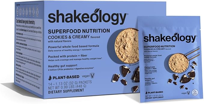 BODi Shakeology 0g Added Sugar Plant Based Protein Powder Blend, Gluten-Free by BODi